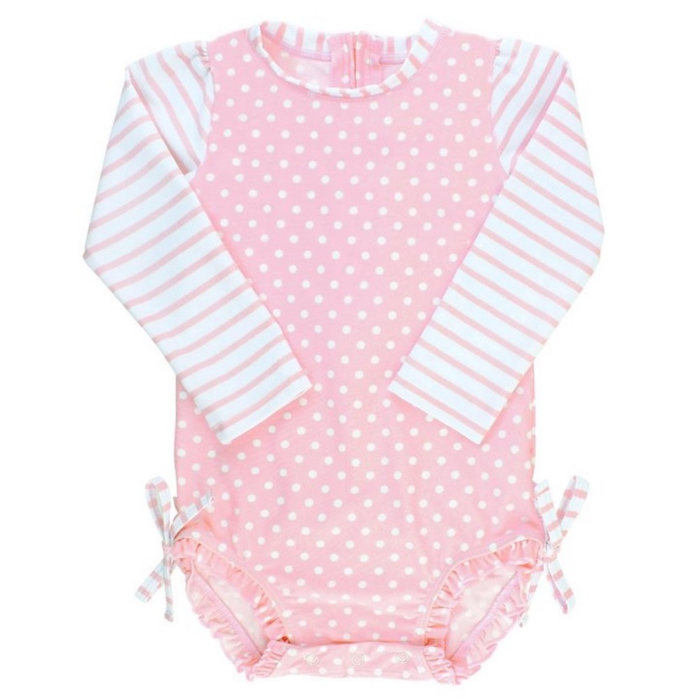 Ruffle Butts one piece rashguard